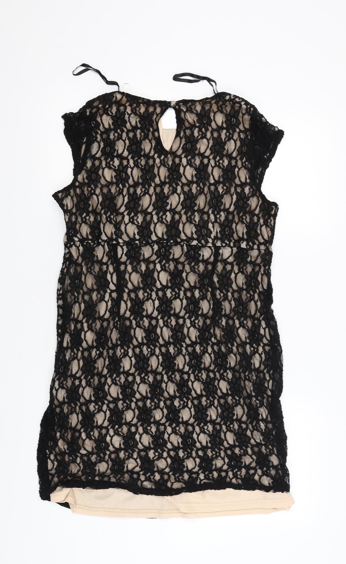 South Womens Black   Tank Dress  Size 20