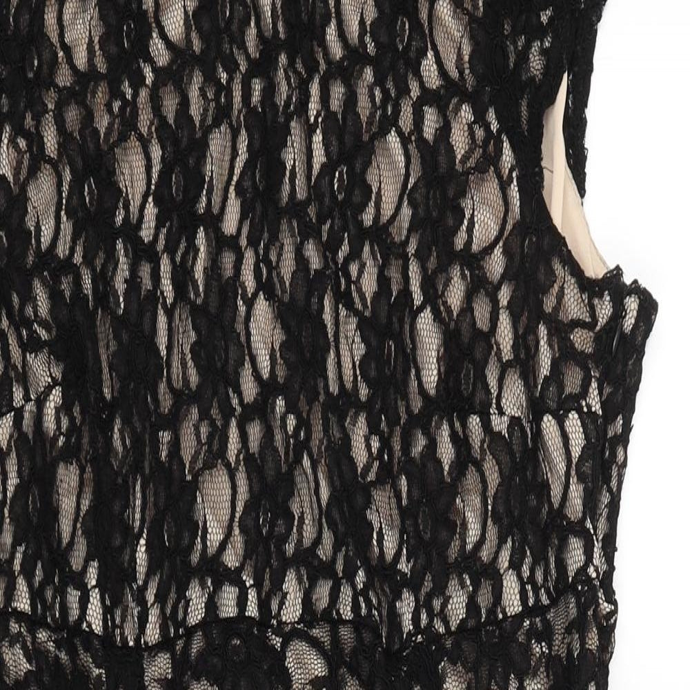 South Womens Black   Tank Dress  Size 20