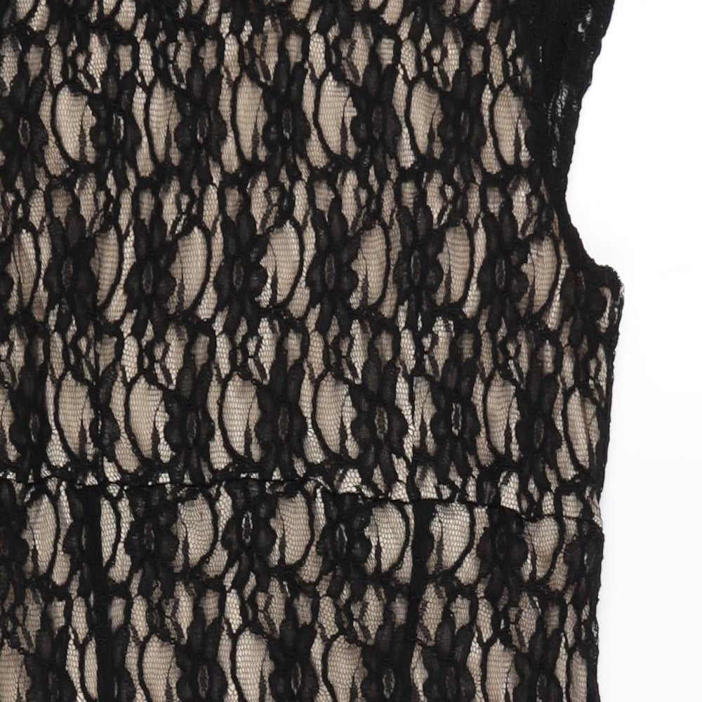 South Womens Black   Tank Dress  Size 20