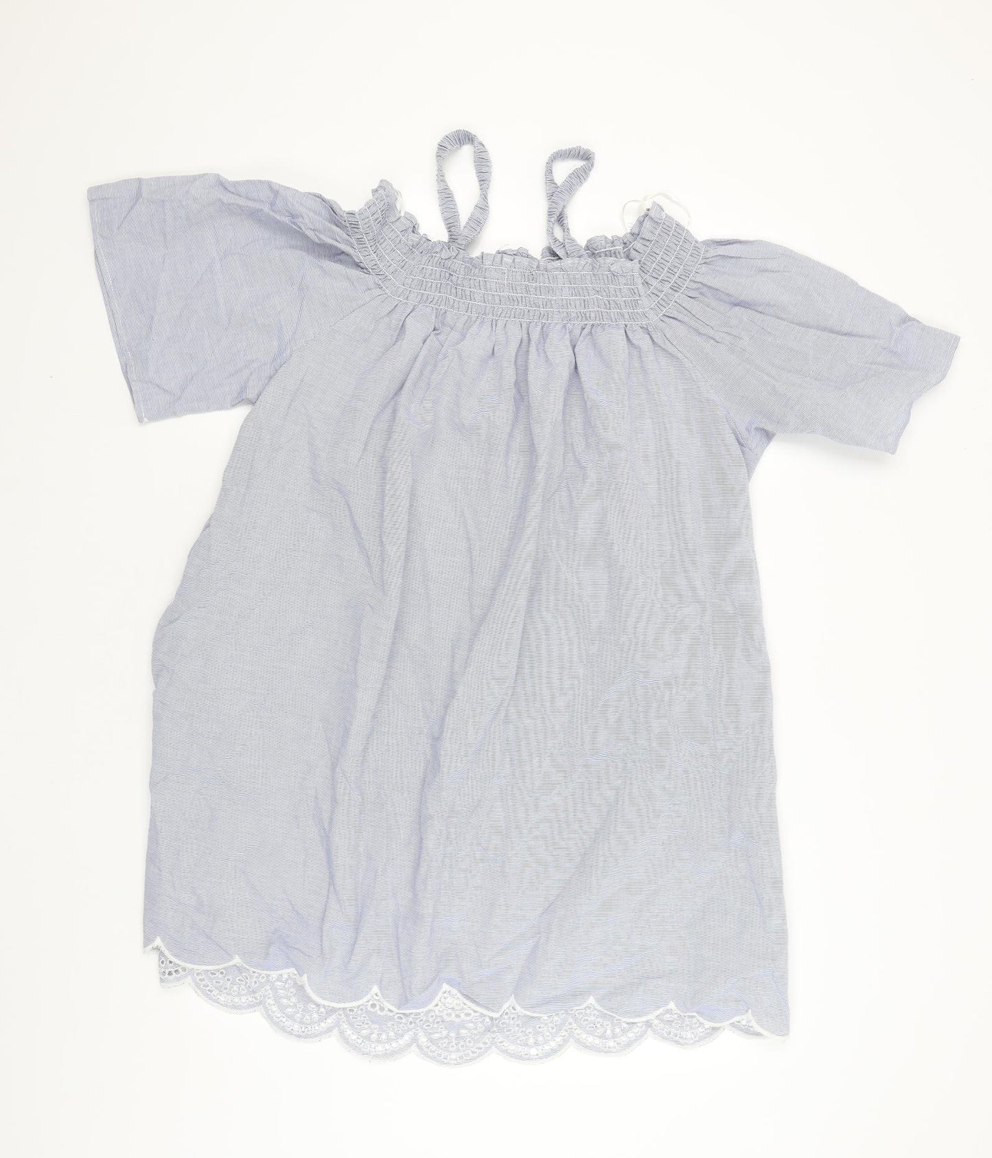 Primark Womens Blue Striped  Mermaid  Size 20