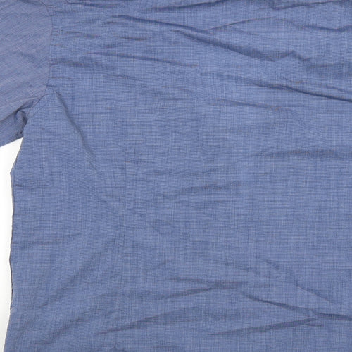 Red Herring Mens Blue    Button-Up Size 15.5