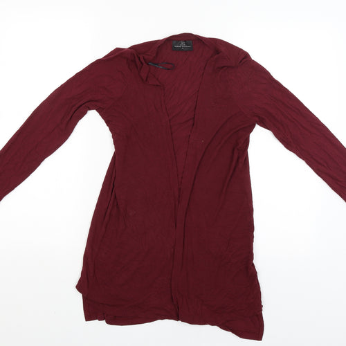 Wardrobe Essentials Womens Red   Cardigan Jumper Size 10