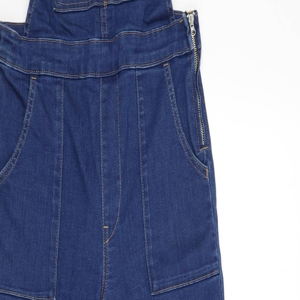 Gap Womens Blue   Dungarees Trousers Size S L32 in