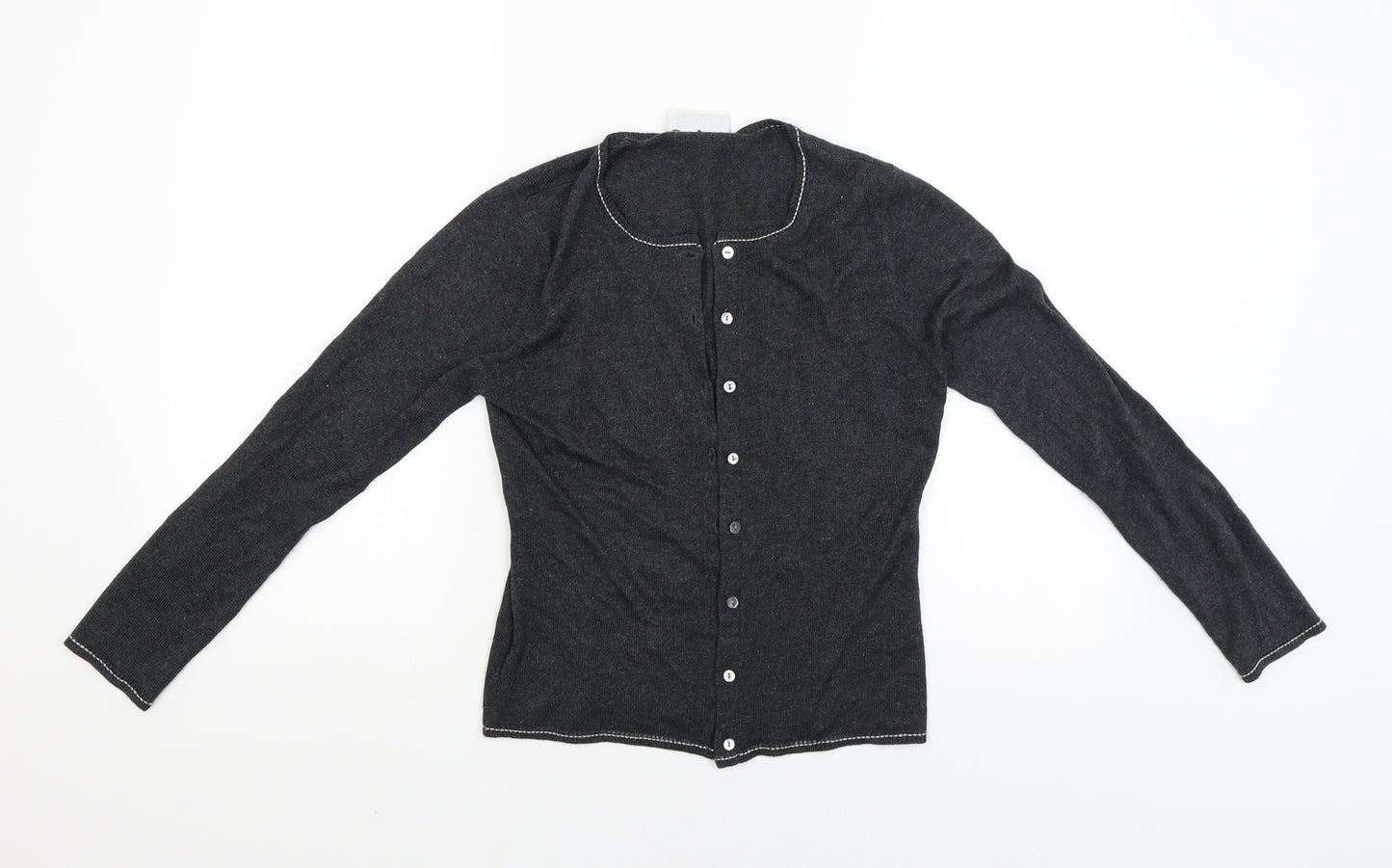 Principles  Womens Grey   Cardigan Jumper Size 10