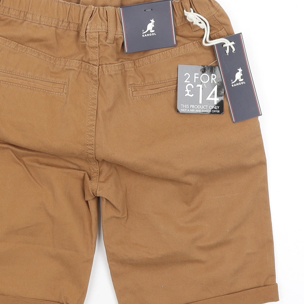 Kangol Boys Beige   Cargo Shorts Size 11-12 Years