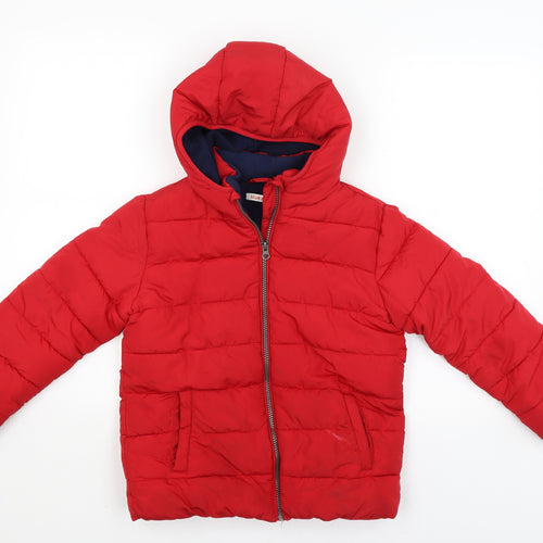 Blue Zoo Boys Red   Jacket Coat Size 8-9 Years