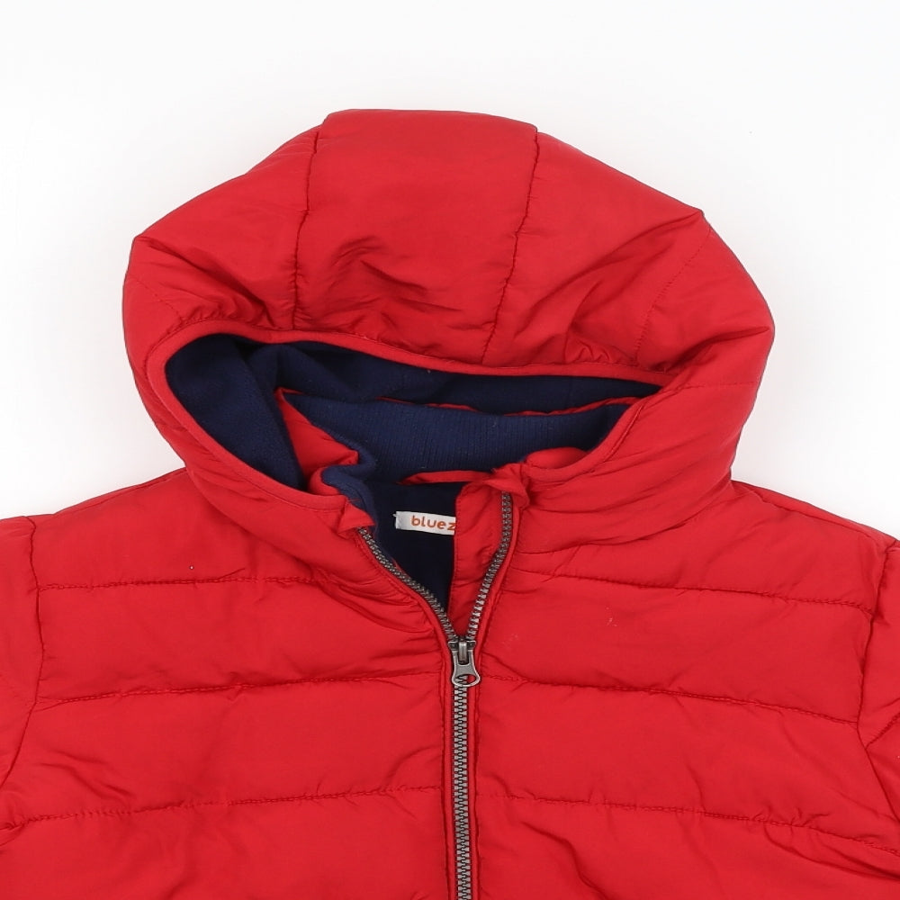 Blue Zoo Boys Red   Jacket Coat Size 8-9 Years