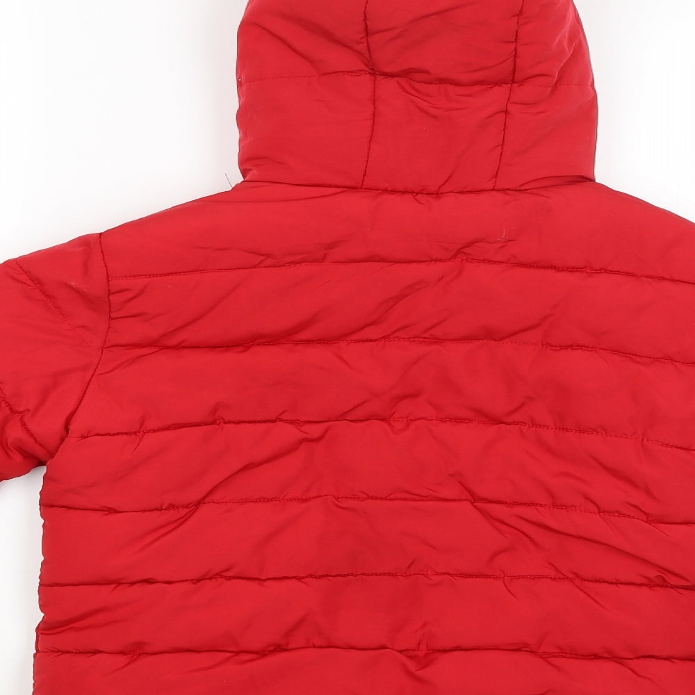 Blue Zoo Boys Red   Jacket Coat Size 8-9 Years