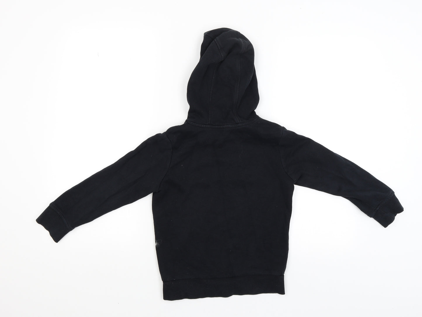 George Boys Black   Pullover Hoodie Size 6-7 Years