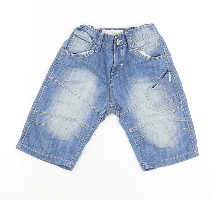Denim Collection Girls Blue   Biker Shorts Size 5 Years