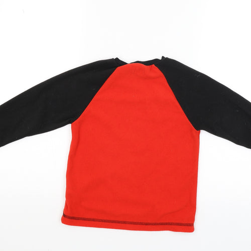 Studio Boys Red   Pullover Jumper Size 6-7 Years