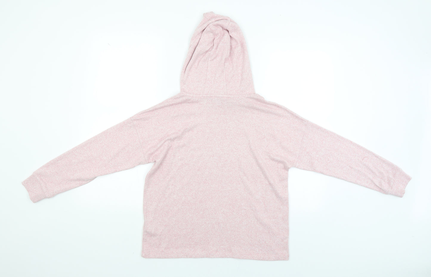 M&S Girls Pink   Pullover Hoodie Size 12-13 Years