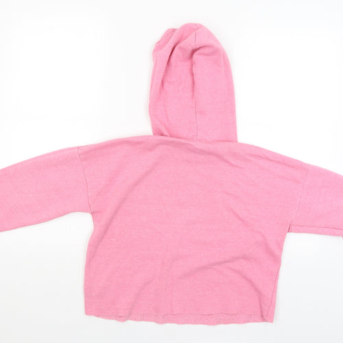 New Look Girls Pink   Pullover Hoodie Size 12-13 Years