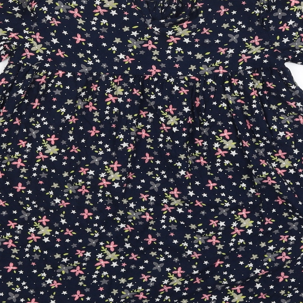 OUTFIT Girls Beige Floral  A-Line  Size 3-4 Years