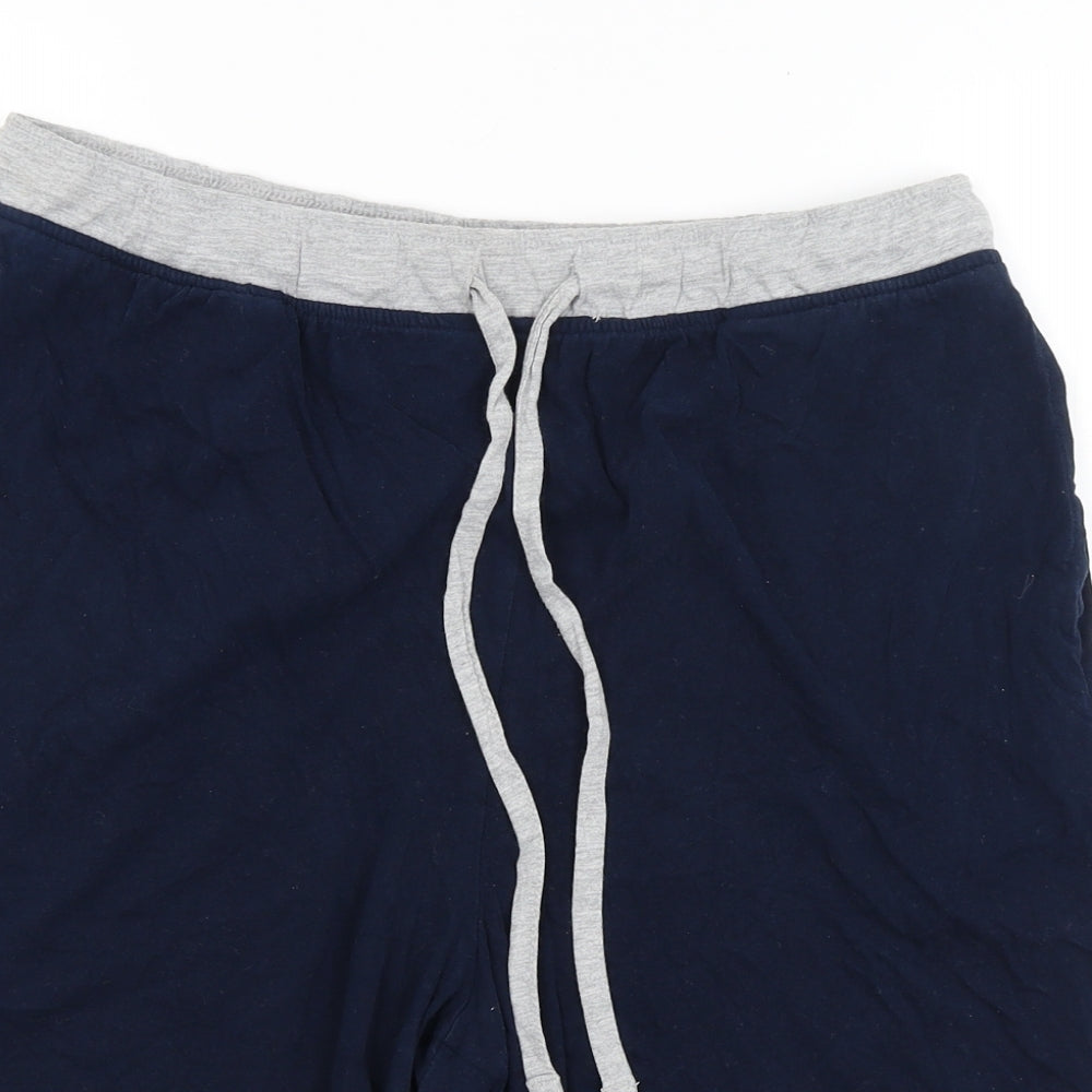 BHS Mens Blue   Sweat Shorts Size M