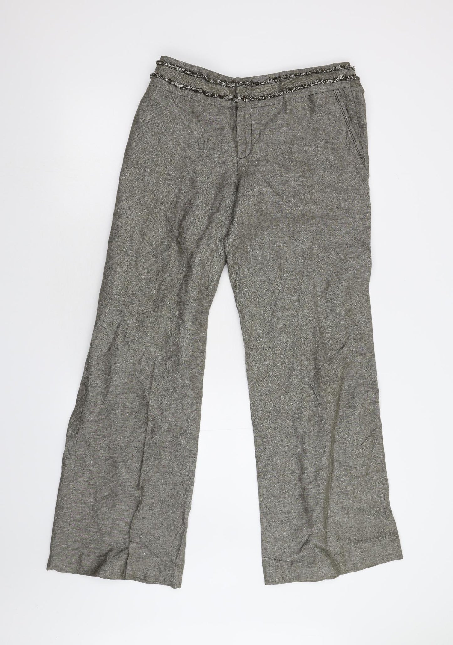 Mexx Womens Brown   Trousers  Size 14 L32 in