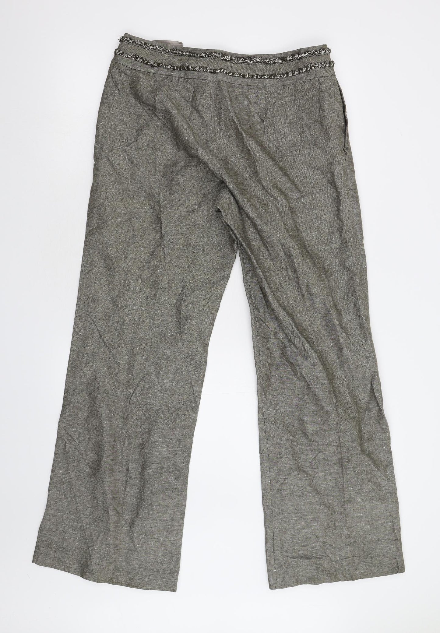 Mexx Womens Brown   Trousers  Size 14 L32 in