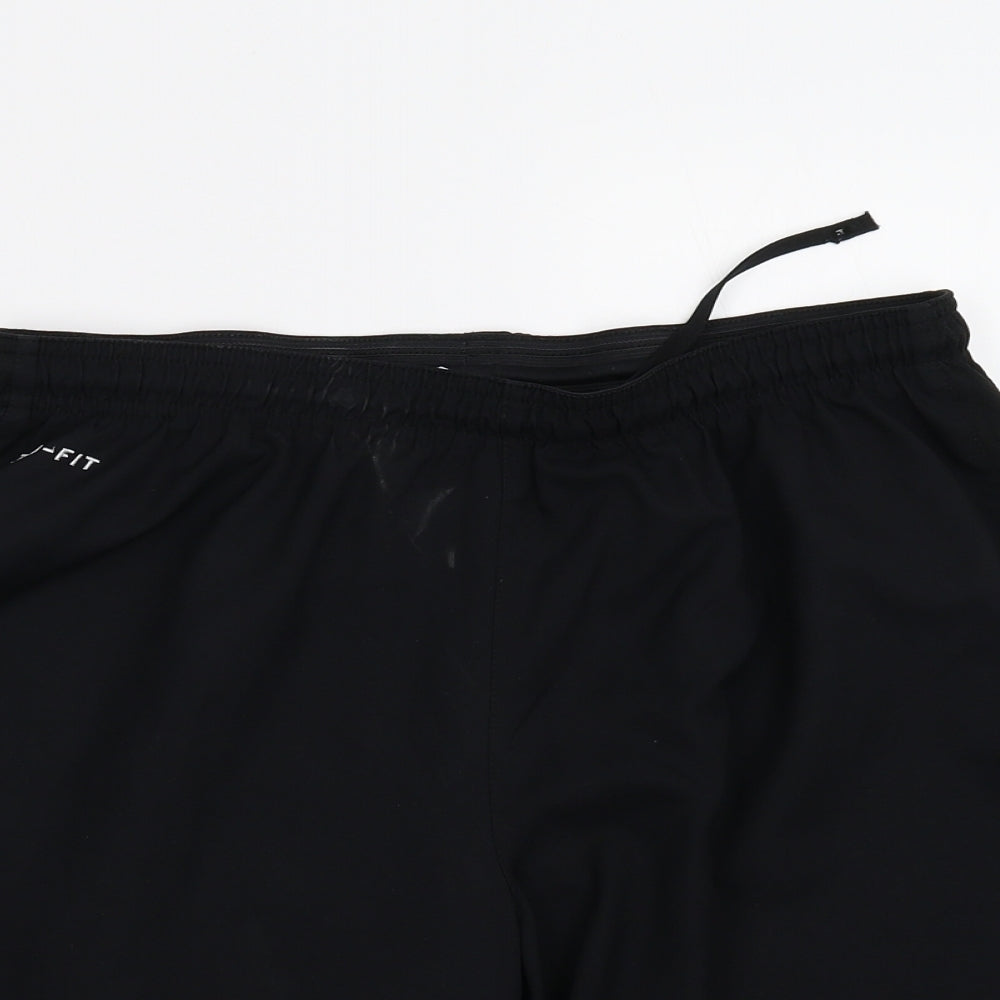 Nike Mens Black   Sweat Shorts Size L