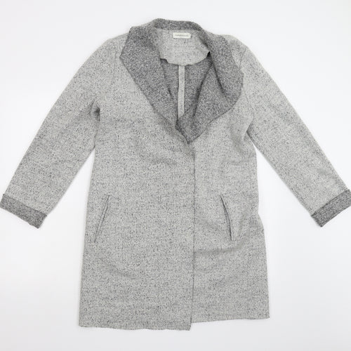 Paraphrase Womens Grey   Overcoat Coat Size M