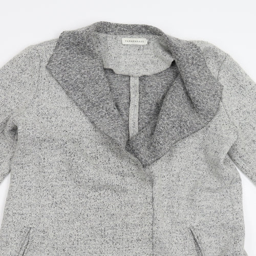 Paraphrase Womens Grey   Overcoat Coat Size M