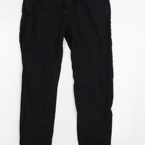 Primark Womens Black   Trousers  Size 12 L28 in