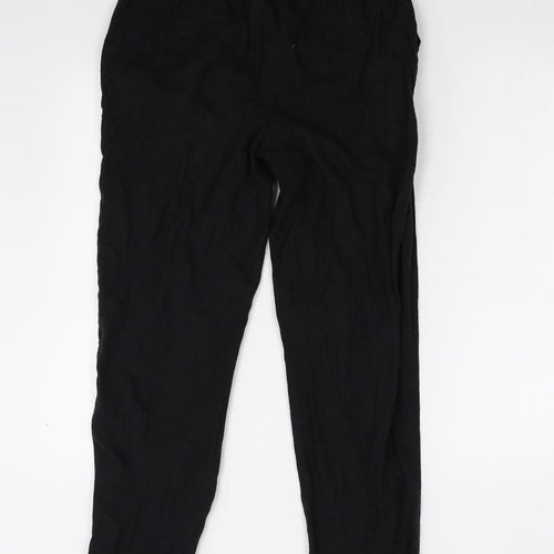 Primark Womens Black   Trousers  Size 12 L28 in
