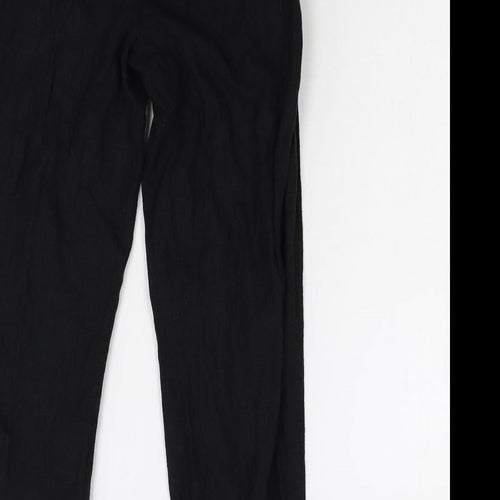 Primark Womens Black   Trousers  Size 12 L28 in