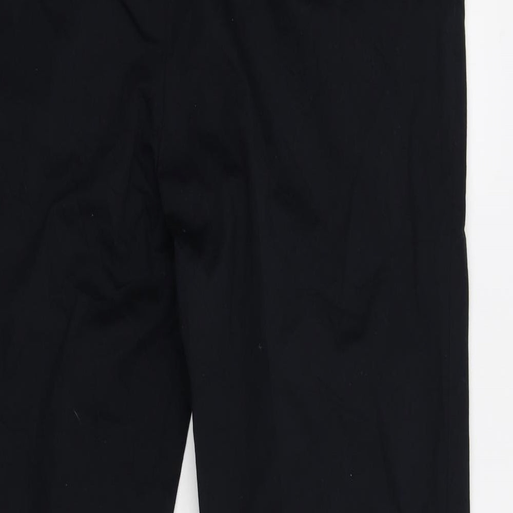 M&S Mens Black   Trousers  Size 42 L31 in