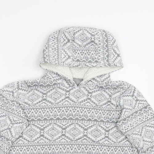Preworn Girls   Fleece Pullover Hoodie Size 13 Years