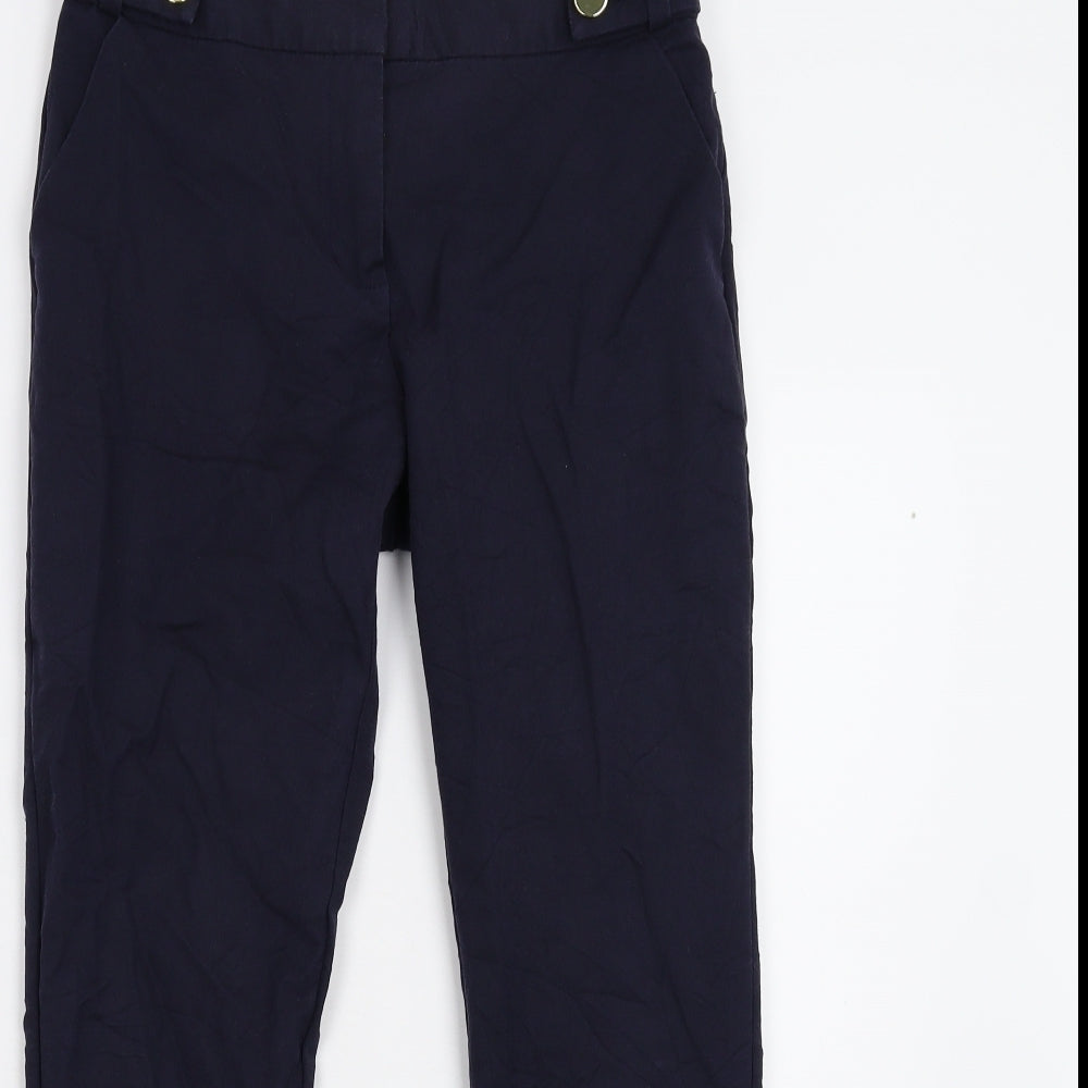 F&F Womens Blue   Trousers  Size 8 L25 in