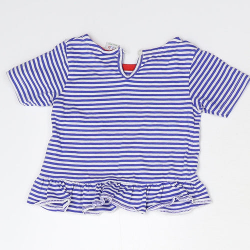 Mini Club Baby Multicoloured Striped  Basic T-Shirt Size 9-12 Months