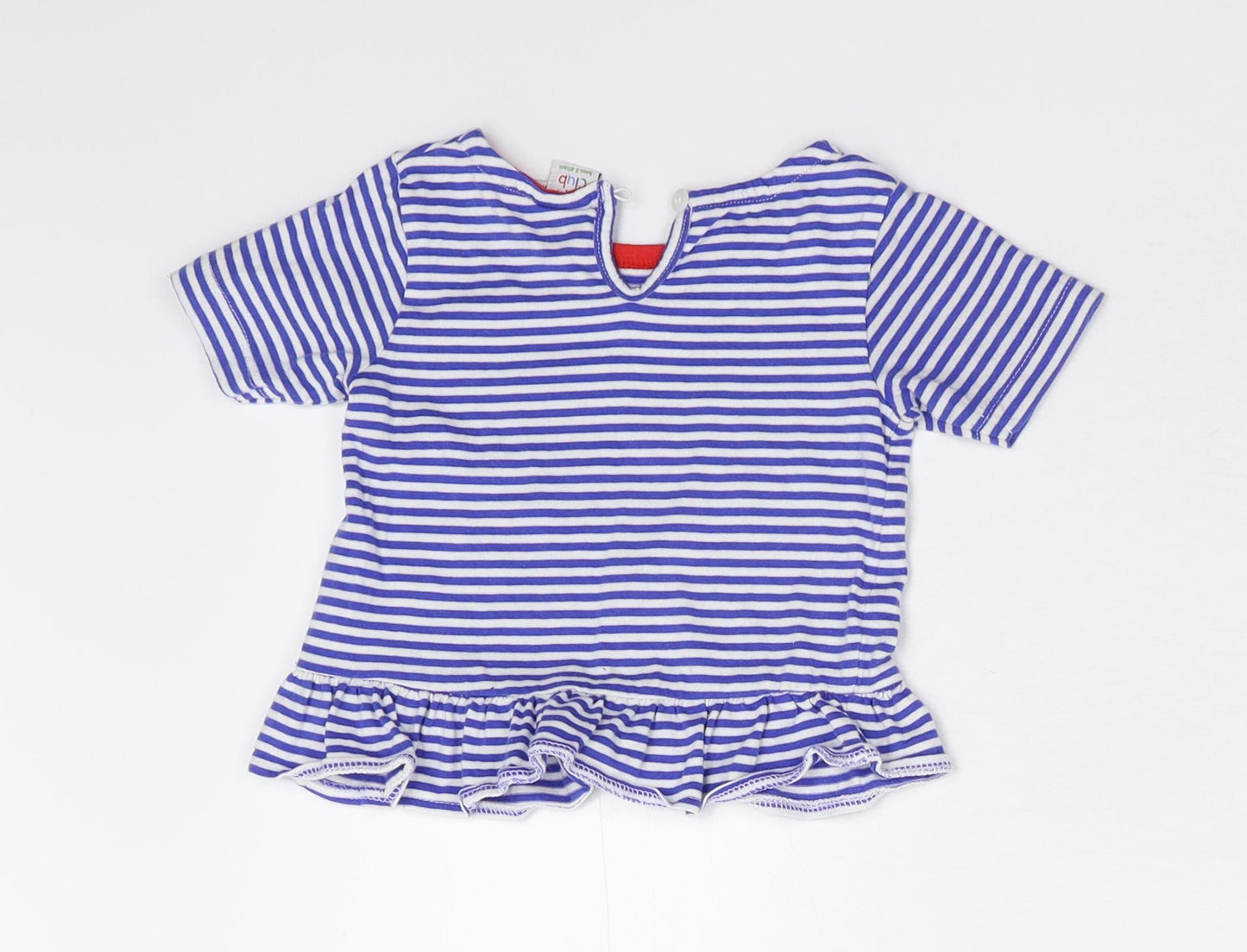 Mini Club Baby Multicoloured Striped  Basic T-Shirt Size 9-12 Months