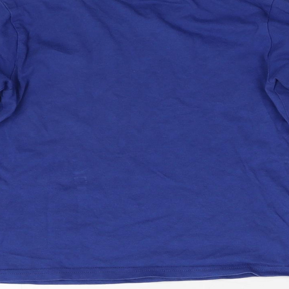 Matalan Boys Blue   Basic T-Shirt Size 3-4 Years