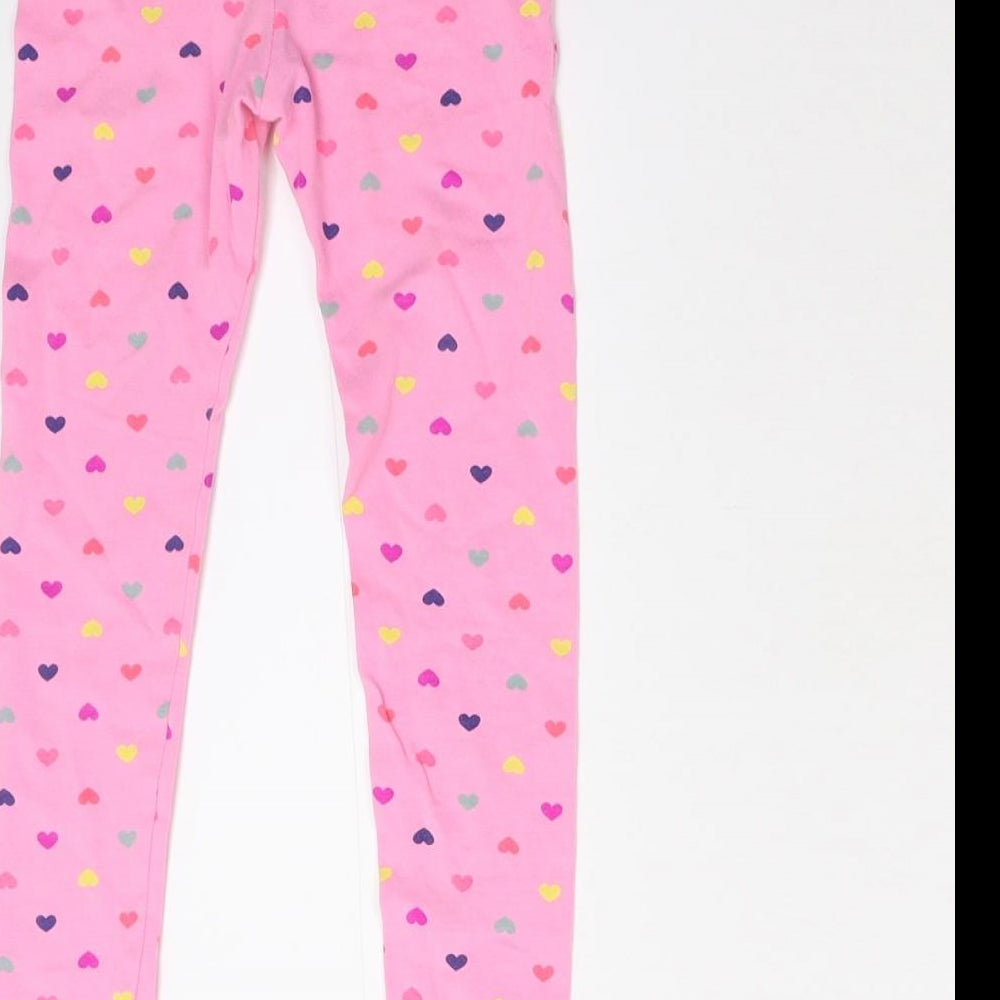 H&M Girls Pink   Jogger Trousers Size 4-5 Years