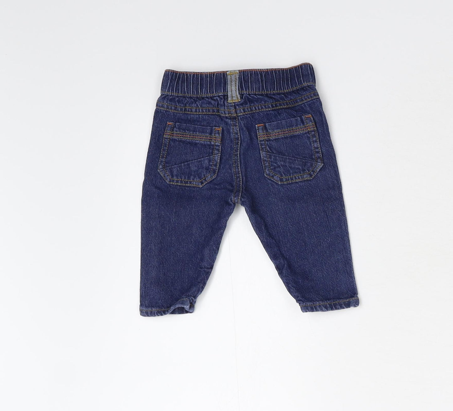 Nutmeg Baby Blue  Denim Track Pants Jeans Size Newborn