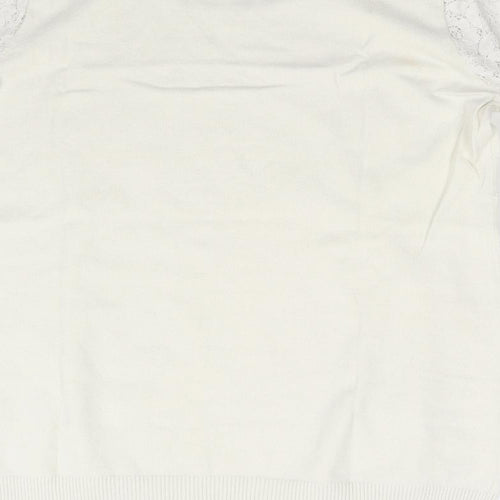 H&M Mama Womens Ivory   Pullover Jumper Size M