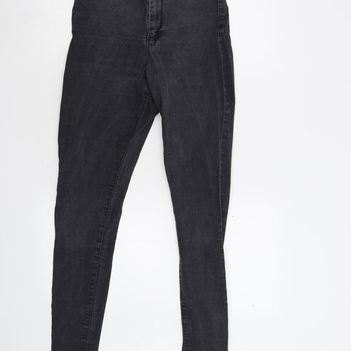 Primark Womens Black  Denim Skinny Jeans Size 8 L27 in
