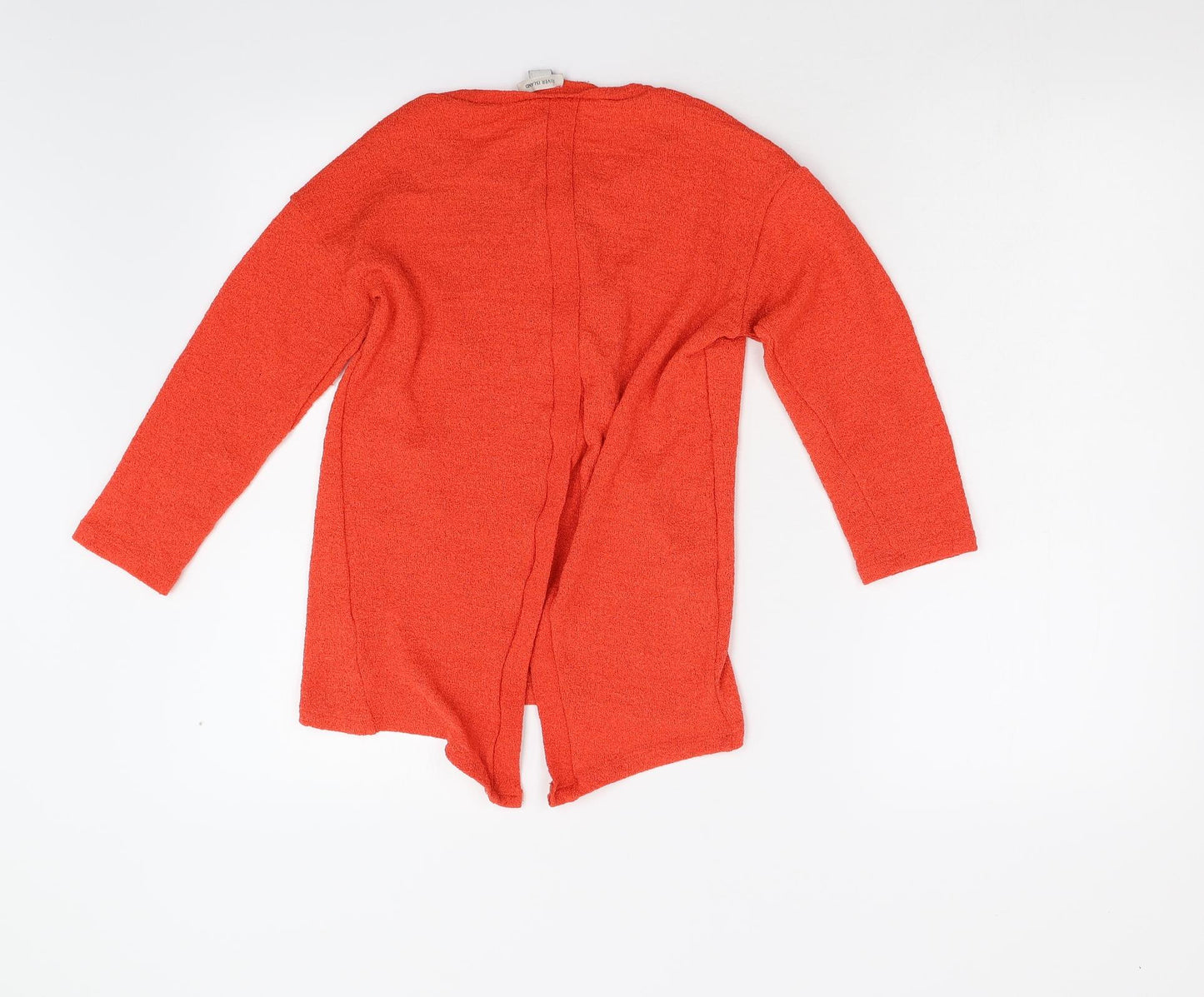 River Island Girls Orange  Knit Pullover Jumper Size 11-12 Years