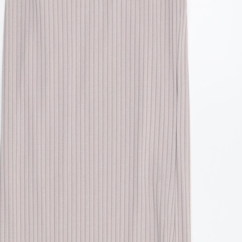 Boohoo Womens Grey   Slip Dress  Size 12