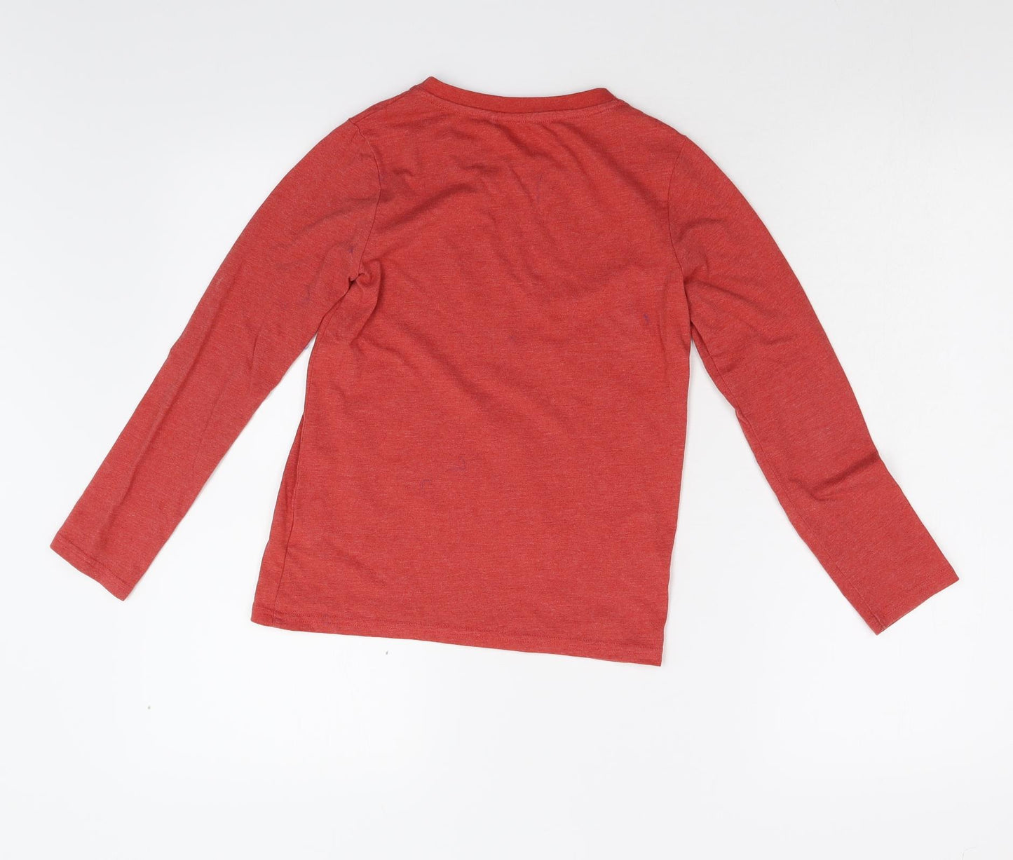 NEXT Womens Red   Basic T-Shirt Size 8  - Santa's Little Helper
