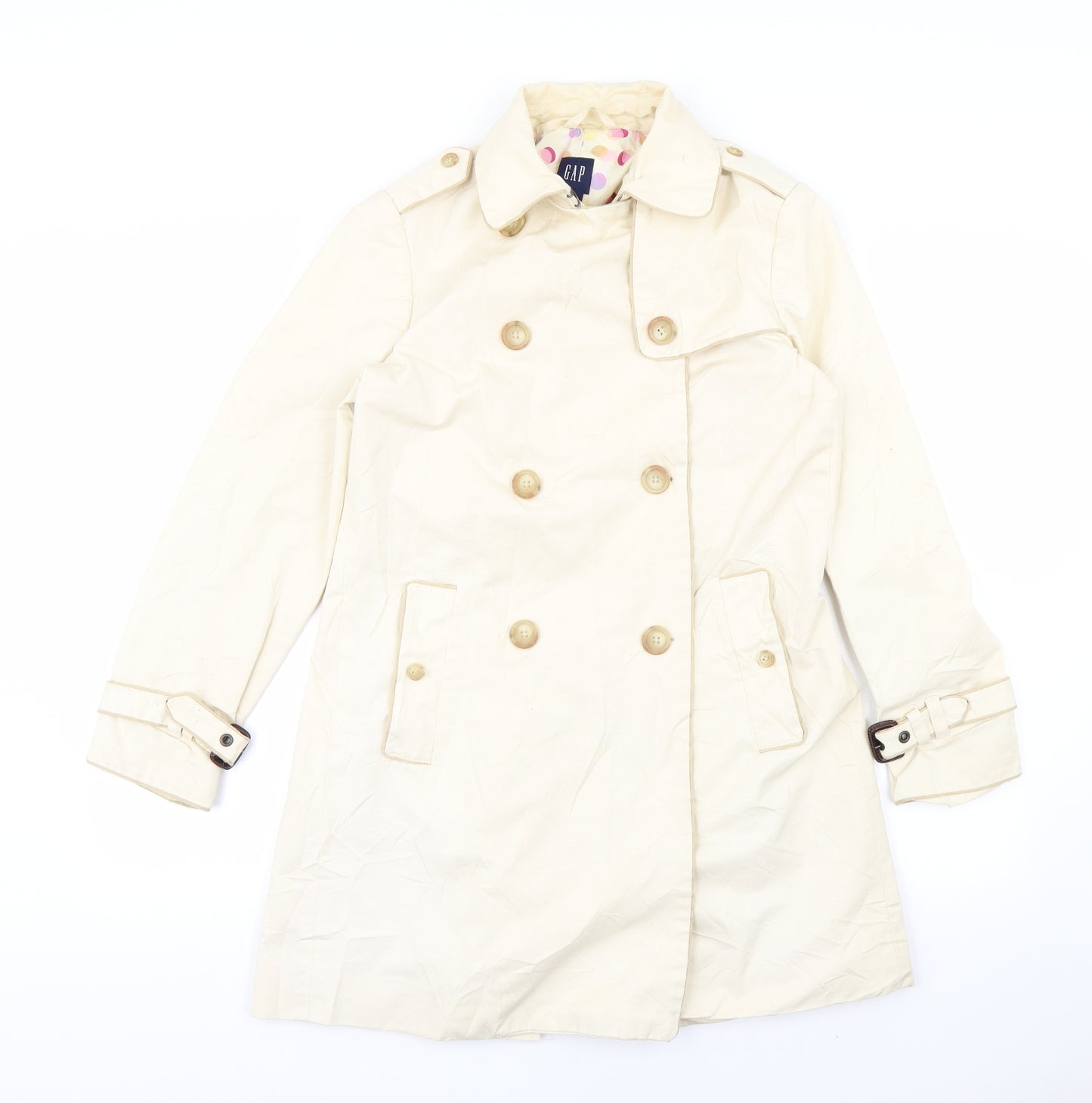 Gap Womens Brown   Trench Coat Coat Size S