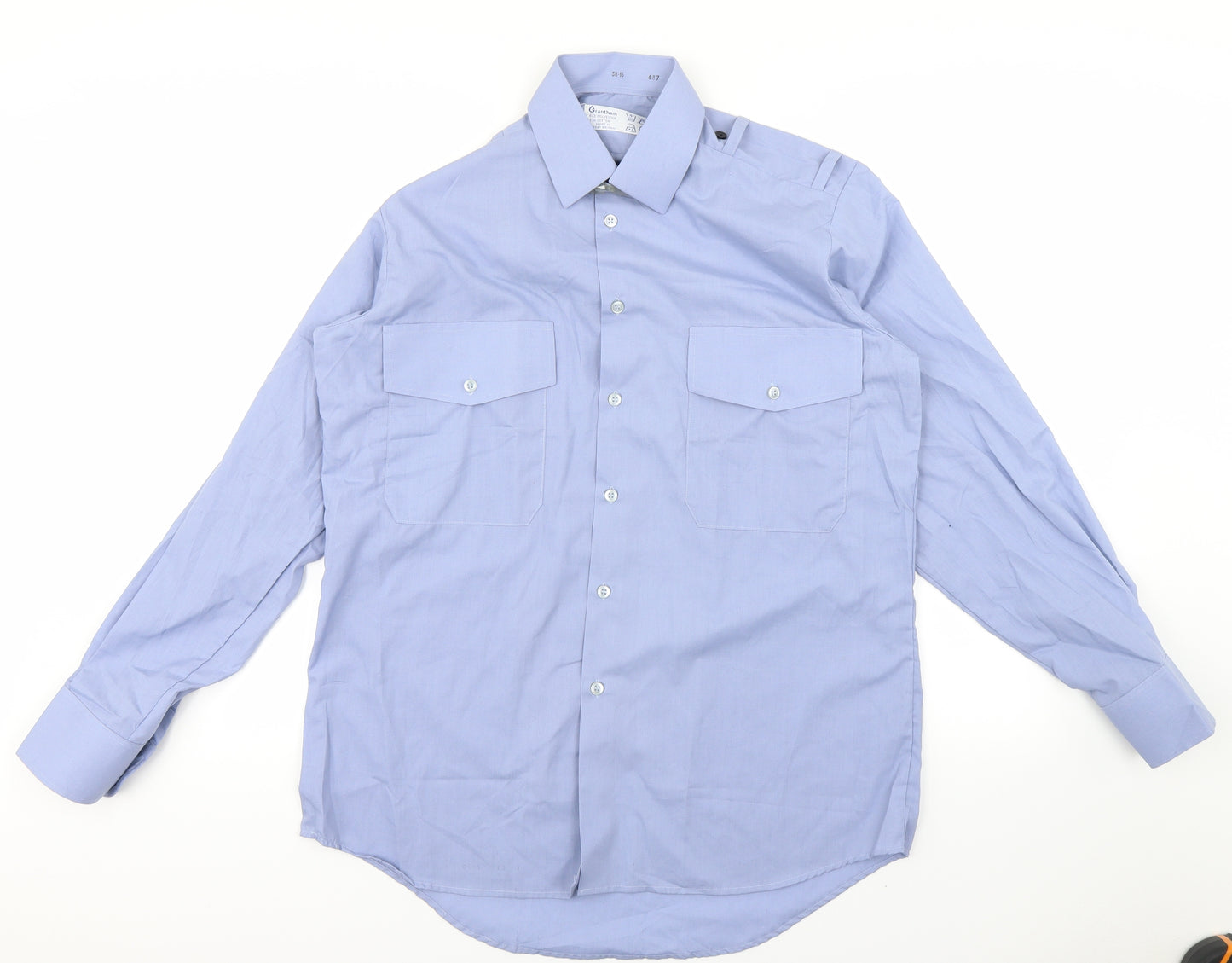 Grantham Mens Blue    Polo Size 38