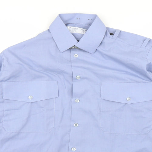 Grantham Mens Blue    Polo Size 38