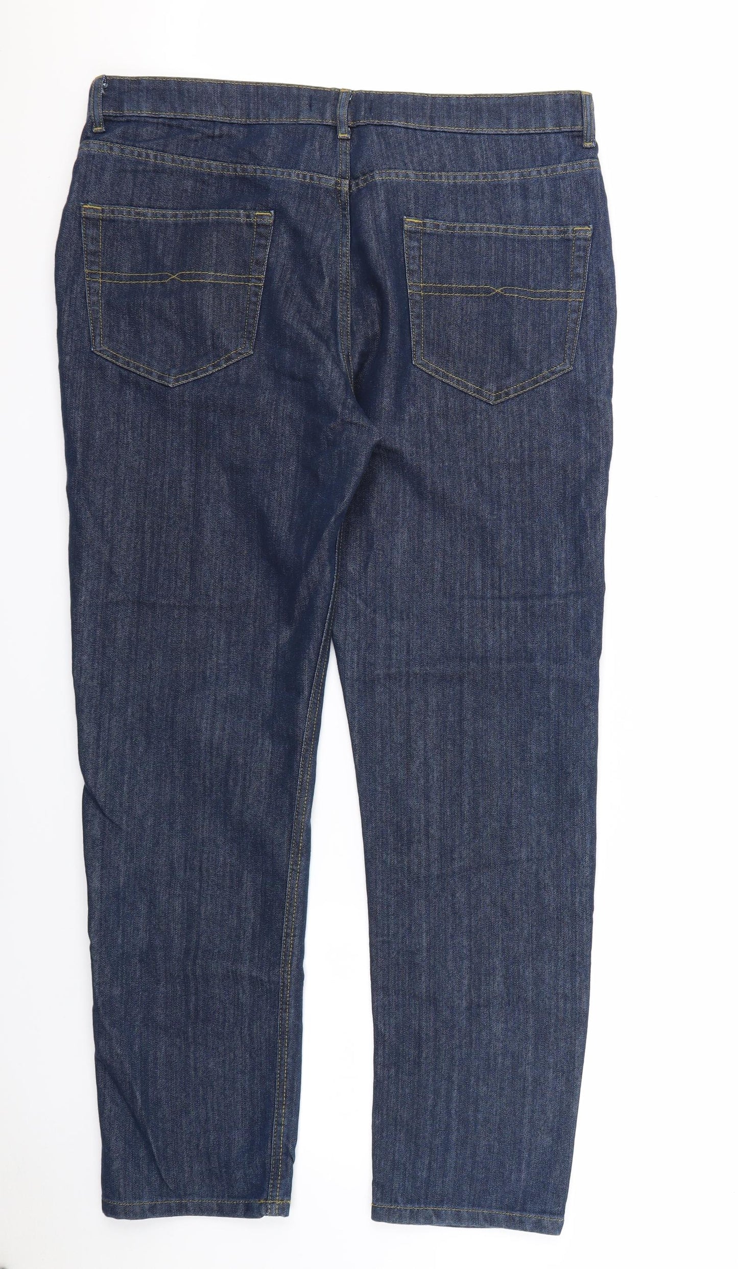 pep& co Mens Blue   Straight Jeans Size 38 in L30 in