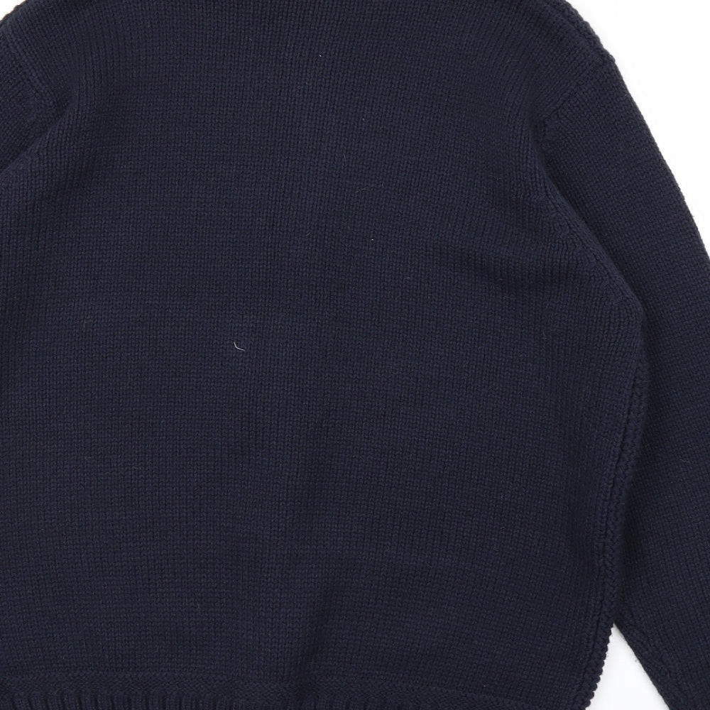 Kensington Mens Blue   Full Zip Jumper Size XL