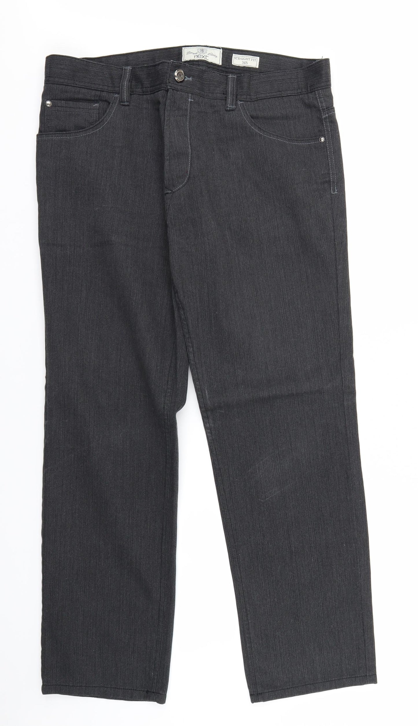 NEXT Mens Green   Straight Jeans Size 34 L28 in
