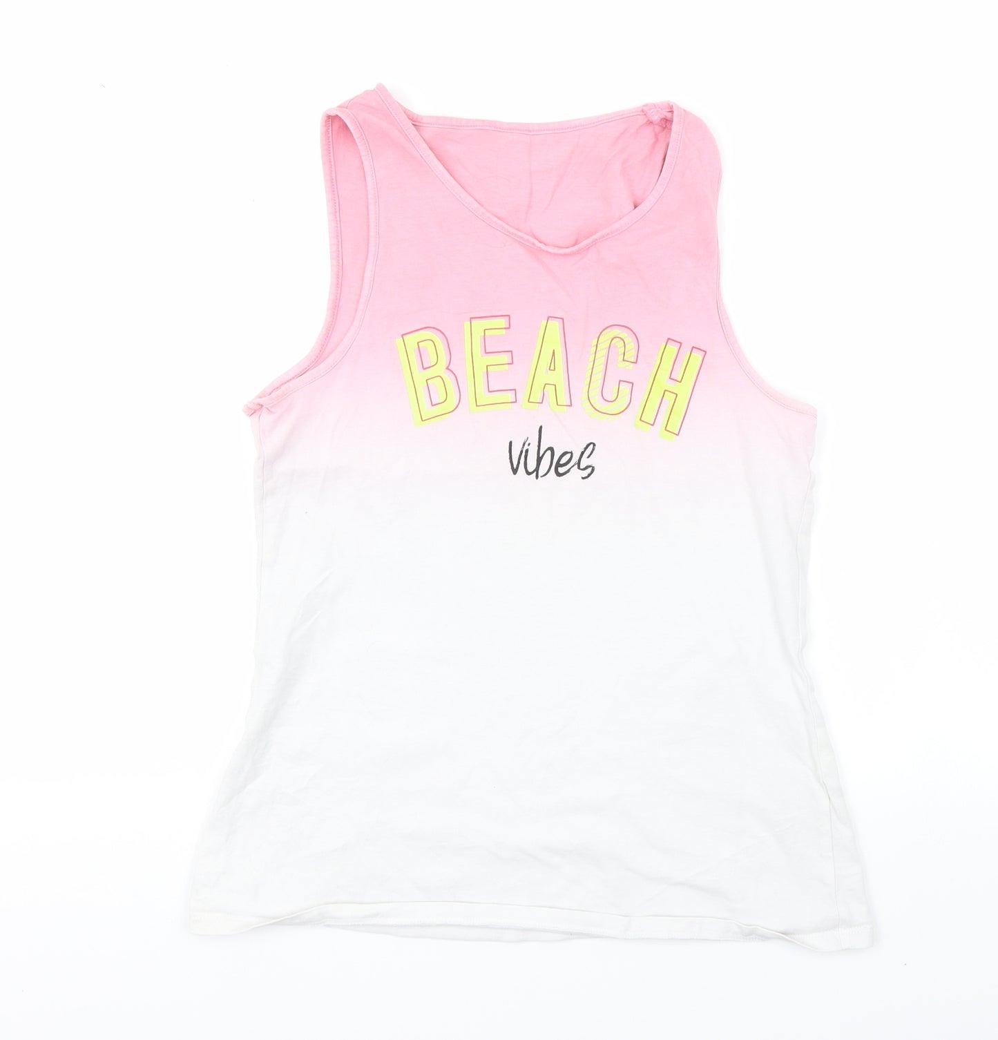 George Boys Pink   Basic Tank Size 13-14 Years