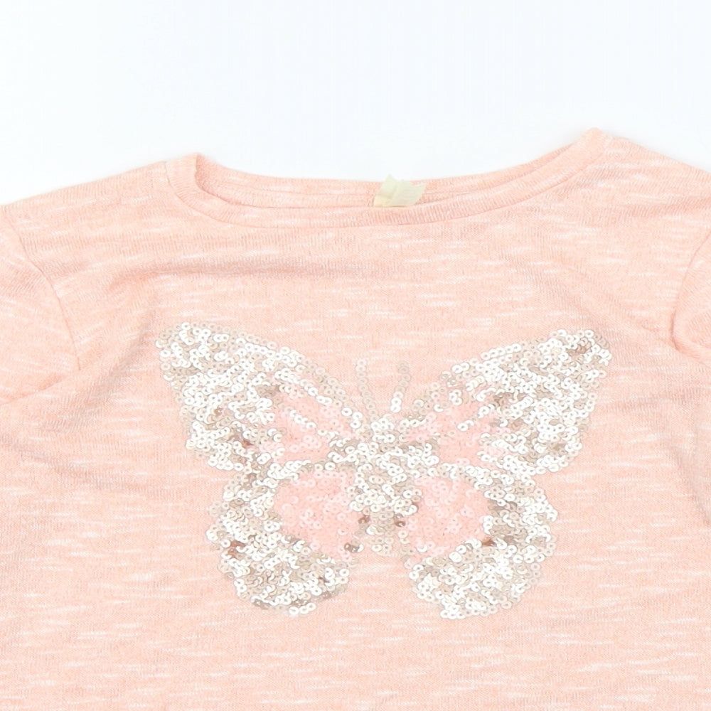 Young Dimension Girls Pink   Basic Blouse Size 6-7 Years