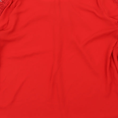 Wallis Womens Red   Basic Blouse Size S