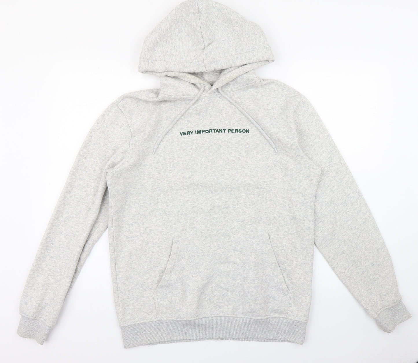 Divided Womens Grey   Pullover Hoodie Size S  - very important person